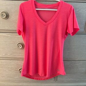 Under Armour Women's Coral V-Neck Tee